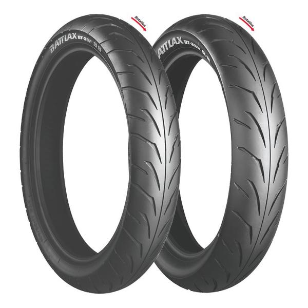 ブリヂストン 【必ず購入前に仕様をご確認下さい】BT39SS : F 90/80-17 46S TL