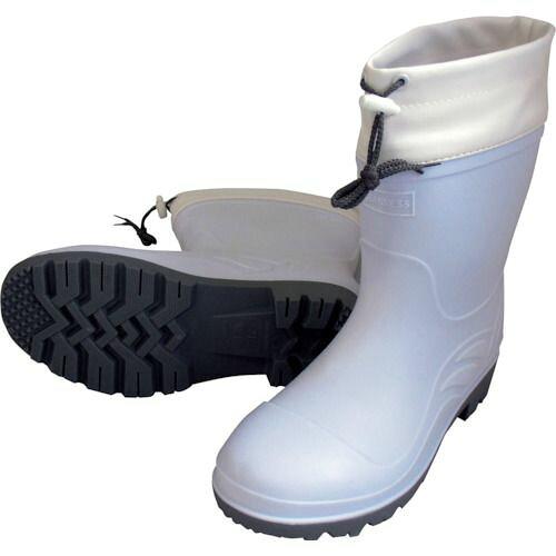 kita 喜多 安全ショート耐油長(カバー付) LL(26.5〜27.0cm) ホワイト KR7440 (2157078)