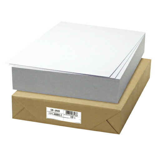 クラウン 事務用表紙（板目表紙）　〔100枚入〕 (CR-JH45-W)