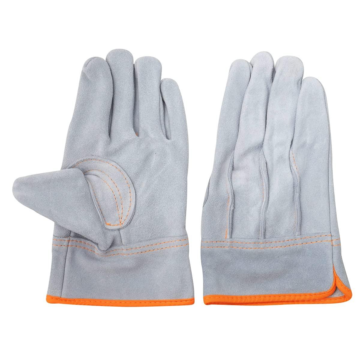 エースグローブ 牛床革カワテ 外縫い 白虎 Mサイズ AG4807