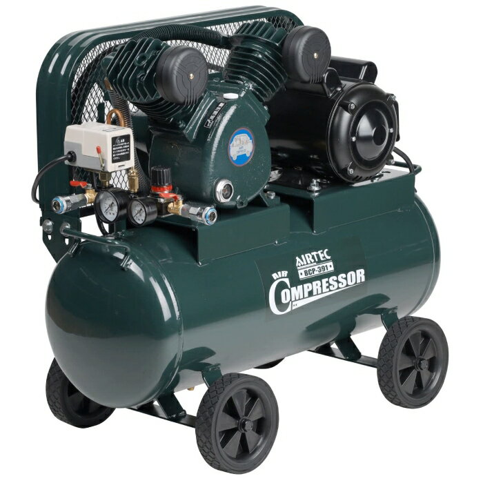 ナカトミ AIRTEC(エアーテック) 単相100Vエアーコンプレッサー(ベルト式)BCP-391