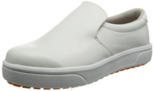 アイトス ★耐滑コックシューズ Grip Max ホワイト 23.0cm 耐油底 AZ4440-001-23