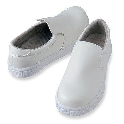 アイトス ★耐滑コックシューズ(先芯入り) Grip Max ホワイト 24.5cm 耐油底 AZ4441-001-24.5