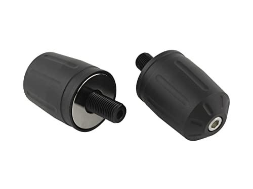 POSH Faith ポッシュフェイス ポッシュ(POSH) ハンドルバーエンド ウルトラヘビーバーエンドタイプ2 スズキ純正ハンドル用 M12タイプ GSX1300R(2021) | GSX-R1000R(2017-2022) マットブラック 033969-26-10