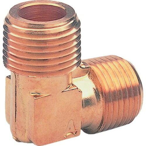 アソー フィッティング ネジ継手 外ネジエルボ C3771 LM-1011R 1個