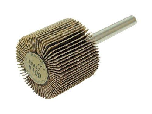 柳瀬 10個入り ヤナセ 軸付フラップホイール100# YUF3025 100