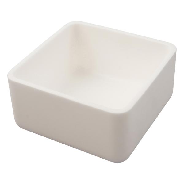 ニッカトー アルミナ焼成用容器　角型るつぼ　100角×50mm SSA-Tサヤ　100角 1個