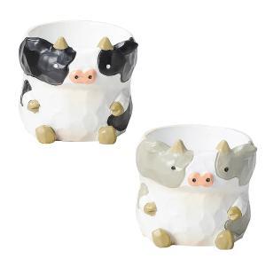 ケー・イー・アイ リトルレジンポット ウシ (3992S)【入数:30】