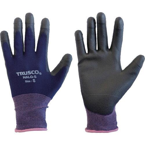 TRUSCO トラスコ中山 TRUSCO 5本指先補強 ウレタン背抜き手袋 S (NALGS 8539)