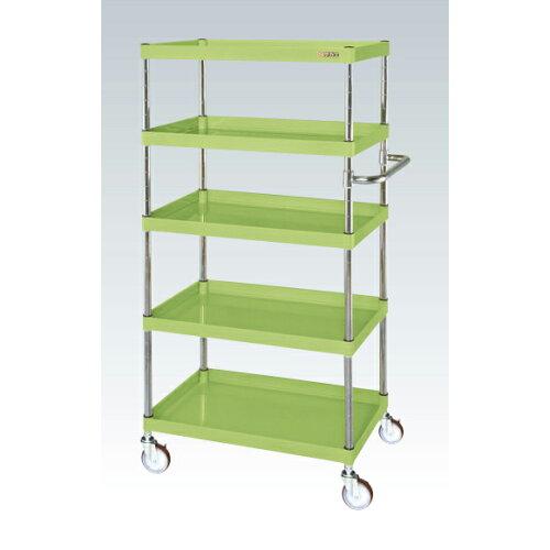 サカエ CSパールワゴン中量タイプ グリーン CSP-75155NU (2229289)