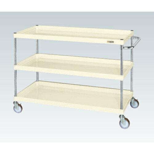 サカエ CSパールワゴン中量タイプ アイボリー CSP-1283NUI (2229318)