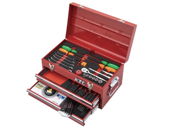 KTC(京都機械工具) SK34026XR [SKX0102スタンダードセット40点(レッド)]