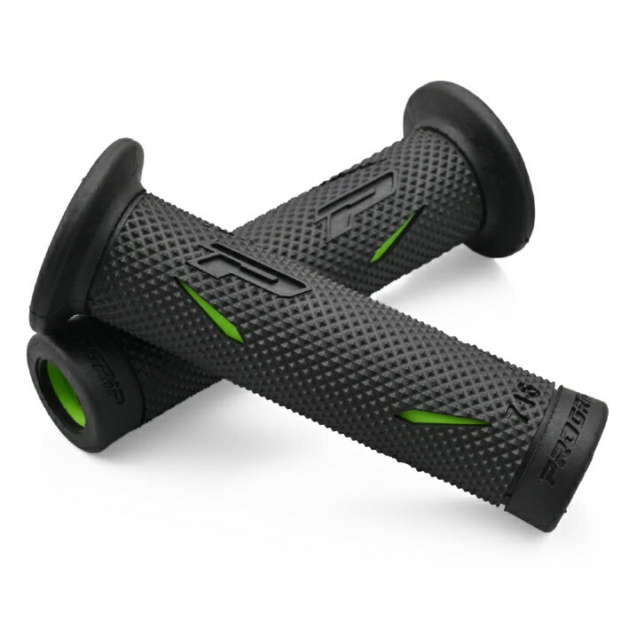 DAYTONA デイトナ 【必ず購入前に仕様をご確認下さい】PROGRIP 718ブラック/グリーンOP (16861)