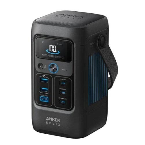 ANKER ���󥫡� Anker �ݡ����֥��Ÿ� Solix C200 DC Portable Power Station �֥�å� (A1727511 169...