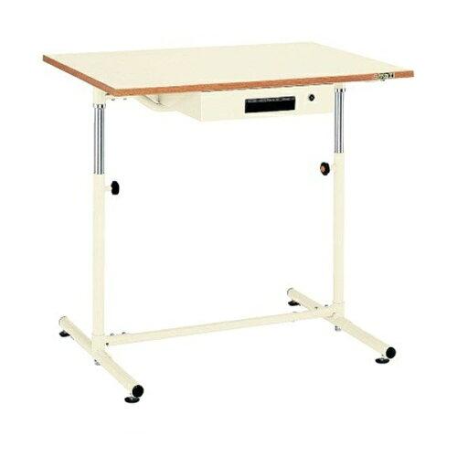 サカエ 軽量セルワーク作業台固定式 ポリエステル天板 900×600×645mm アイボリー CLA-9060PIA (2228816)