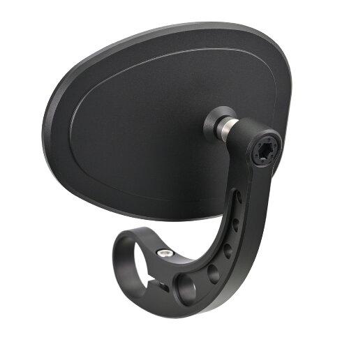 DAYTONA デイトナ BEミラーMIKAZUKI OVAL BK 品番:48092