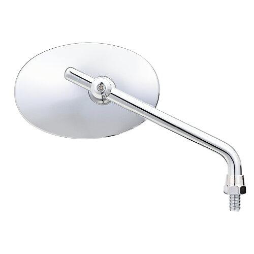 DAYTONA デイトナ オーバルローミラークローム/M10セイネジ 品番:60485