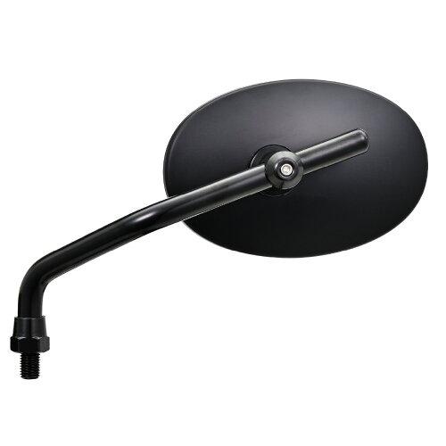 DAYTONA デイトナ オーバルローミラー2ベントブラックM10L 品番:60625