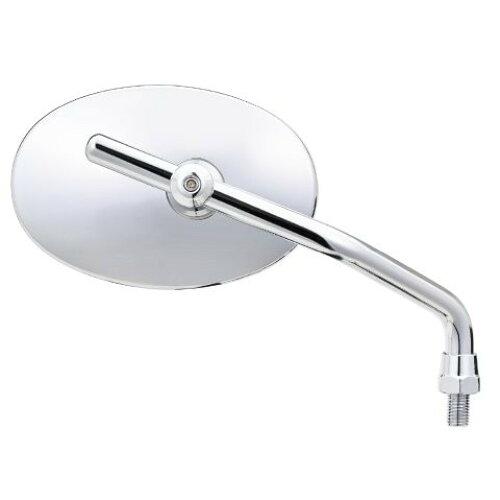 DAYTONA デイトナ オーバルローミラー2ベントクロームM10R 品番:60647