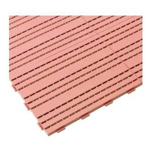 ミヅシマ工業 カラースノコジョイントRE 本体 450mm×600mm ピンク 600004 1セット