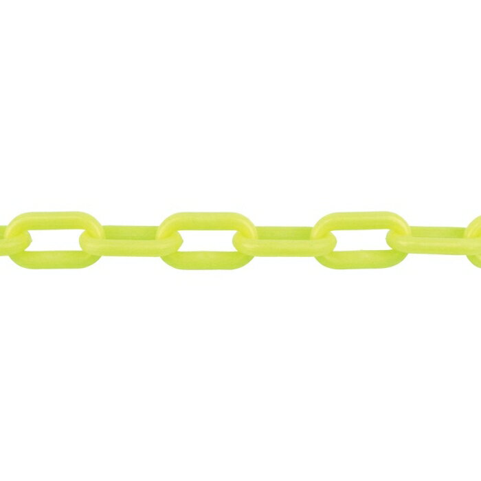 TRUSCO トラスコ中山 TRUSCO プラチェーン 蛍光イエロー8MMX2M TPCB82LY