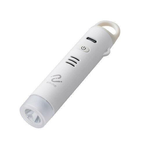 ELECOM エレコム スマートトラッカー/防犯ブザー/iOS対応/充電式/ホワイト(LGT-UCSS1WHM)