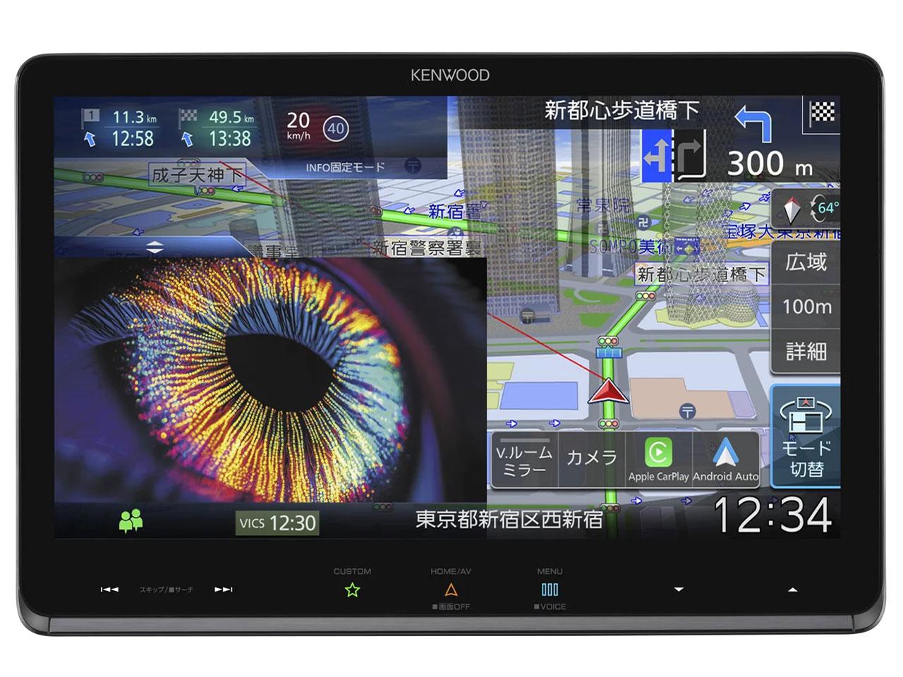 JVC���󥦥å� MDVMX12F MDV-MX12F 10V���ե����ƥ��󥰥�ǥ� �����ʥӥ�������� �磻��쥹��Apple CarPlay�ס�Android Auto��/�ϥǥ�/Bluetooth/DVD�б� AV�ʥӥ�������󥷥��ƥ�