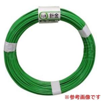 山喜産業 カラー針金(緑) 1kg巻 #12