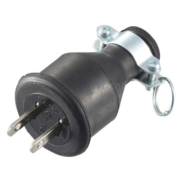 OHM �������ŵ� 2P����ץ饰(�佤��/1500W�ޤ�/15A-125V/VCT/CT 2.0mm2��2�Ĥޤ�/�ѥå�����̵) HS-H15GP-BS