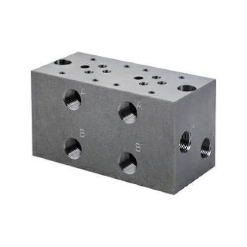 TRUSCO トラスコ中山 TRUSCO マニホールドブロック (TMBW4 4500)