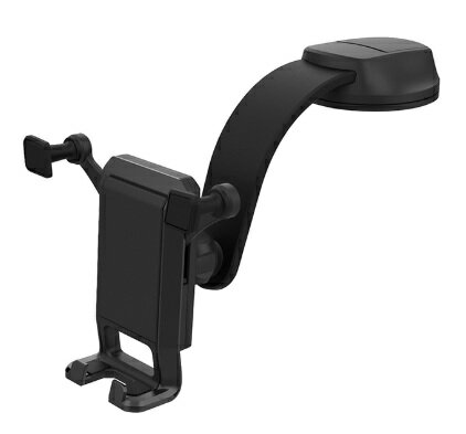 カシムラ 自重式スマホホルダー ローアングル吸盤取付 スマートフォンを置くだけで自動ホールド AT-106