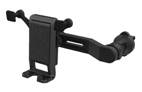 カシムラ 自重式スマホホルダー ロングアームエアコン取り付け スマートフォンを置くだけで自動ホールド AT-107