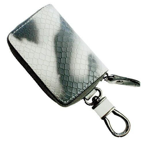 イフ AWESOME(オーサム) スマートキーケース パイソンシリーズ ホワイトブラック ASK-PS004 (1299511)