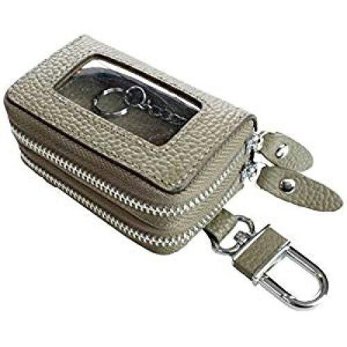 イフ AWESOME(オーサム) スマートキーケース クリア窓付きダブルファスナータイプ オリーブ ASK-CMW010 (1255116)