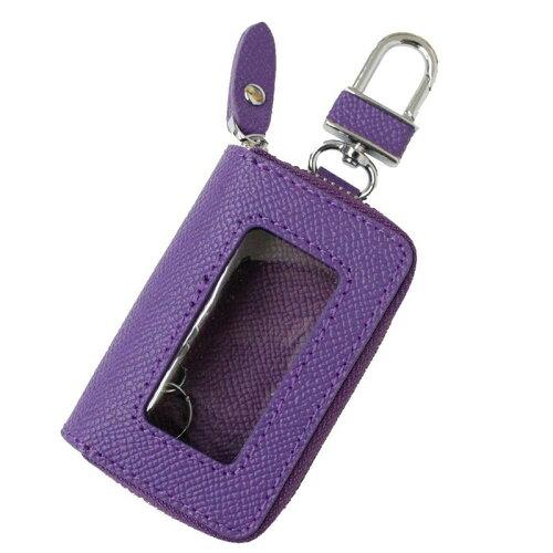 イフ AWESOME(オーサム) スマートキーケース クリア窓付き パープル ASK-CM009 (1299320)