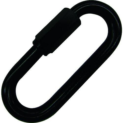 水本機械製作所 水本 ステンレス リングキャッチ 黒色塗装 線径5mm長さ42mm (SH5MB 7028)