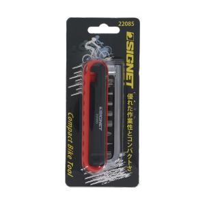 SIGNET(シグネット) 22085 12PCS バイクツールセットmini レッド