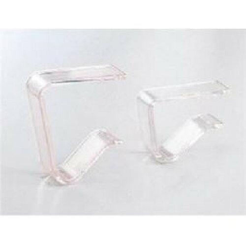 ティーライフ(Tealife) テーブルクロス止め クリア 天板厚35〜55mm対応 2個入 (22 ...