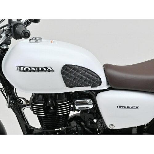 DAYTONA デイトナ レザーニーグリップパッドBK/GB350 品番:49170