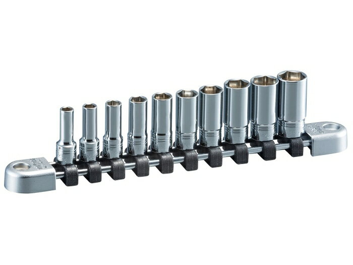 Rakuten - 京都機械工具 NTB2M10A (6.3SQ)ネプロス・セミディープソケットセット
