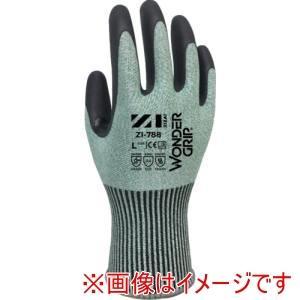 ウィード(Weed) Weed 耐切創手袋 ZIZAI ZI-788 ニトリルゴム 耐切創レベルD タッチパネル対応 13ゲージ Lサイズ(1P個装) (ZI78809B 1901)