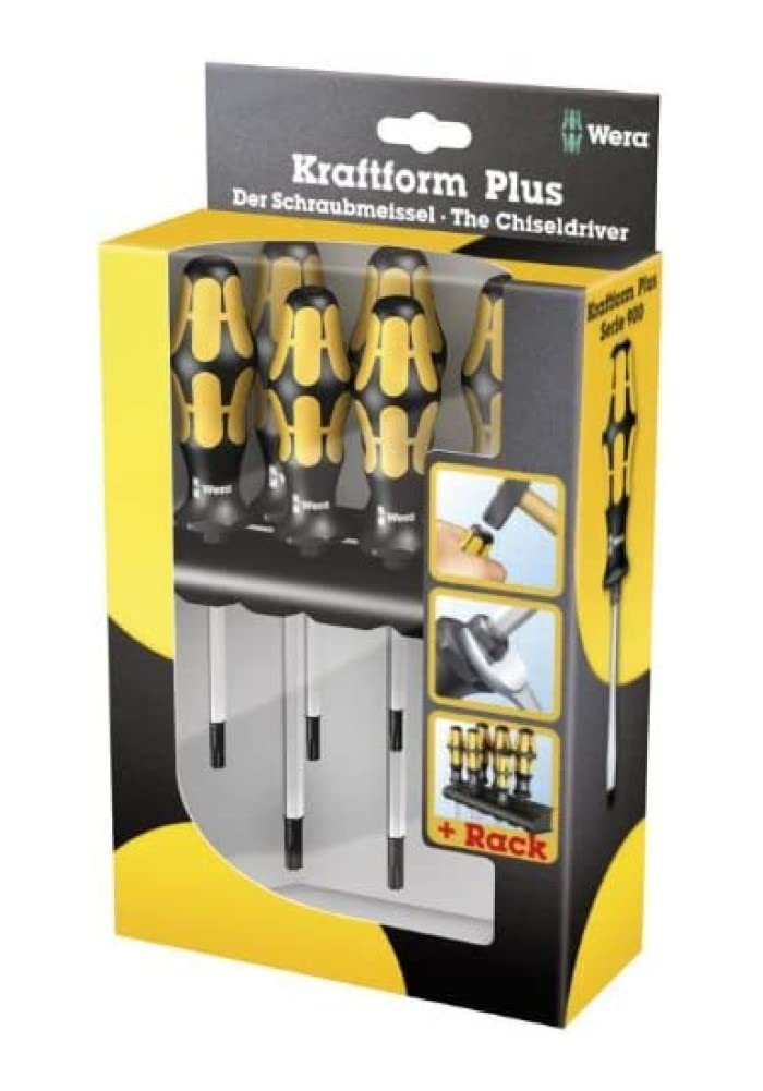 Rakuten - Wera Werkzeuge 024410 6本組チゼルドライバーセット (TX) 024410
