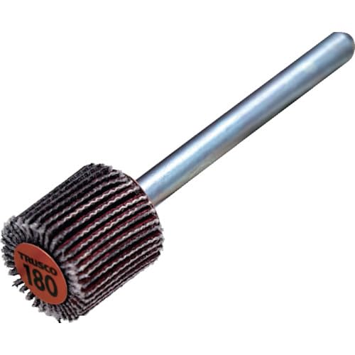 TRUSCO トラスコ中山 TRUSCO セラミックフラップホイール 軸径3mm #180 外径10×幅1...