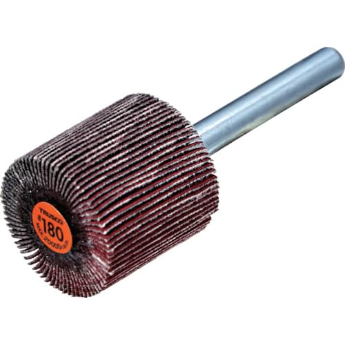 TRUSCO トラスコ中山 TRUSCO セラミックフラップホイール 軸径6mm #180 外径25×幅2...