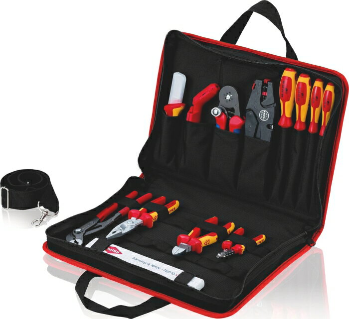 Rakuten - クニペックス KNIPEX 002111 コンパクトツールバッグ(電気作業用)