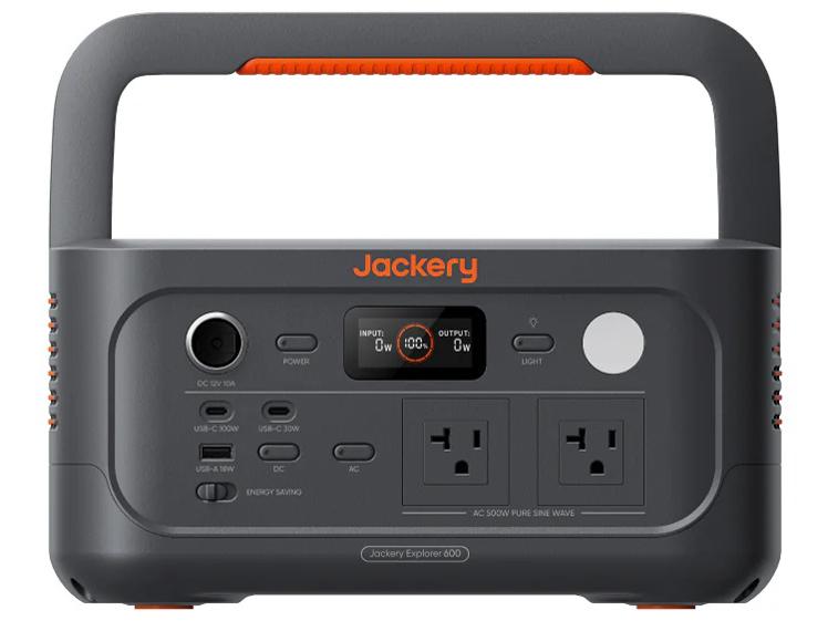 JACKERY ジャクリ JE600A ポータブル電源 600 New JE-600A [リン酸鉄リチウムイオン電池 /6出力 /AC・DC充電・ソーラー(別売)]