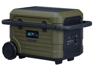 &nbsp;メーカー&nbsp;工進&nbsp;商品カテゴリ&nbsp;電動工具・エア工具＞ポータブル電源・蓄電池&nbsp;発送目安&nbsp;1日〜2日以内に発送予定（土日祝除）&nbsp;お支払方法&nbsp;銀行振込・クレジットカード&nbsp;送料&nbsp;送料無料&nbsp;特記事項&nbsp;&nbsp;その他&nbsp;※※※※※※※※※※※※※※※※※ 仕様 ※※※※※※※※※※※※※※※※※充電池容量 2150Wh電池種類 リン酸鉄リチウム充電時間 AC：約2時間・シガーソケット：約28時間付属品 専用AC充電ケーブル・専用シガーソケット充電ケーブル1Whあたりの価格 115 円AC 100V 50/60Hz、24A、2400W、瞬間最大4800WUSB USB-A：5V/2.4A・USB-A(FAST CHARGE)：最大12V/1.5A・USB-C(60W)：最大20V/3A・USB-C(100W)：最大20V/5ADC・シガーソケット シガーソケット：12V/10A 120WAC AC100V 15A 50-60 HzDC・シガーソケット シガーソケット：12V/7.5A幅x高さx奥行 362x352x570 mm重量 29.8 kgカラー グリーン系