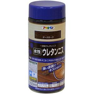 アサヒペン 水性ウレタンニス300MLダークオーク【入数:6】