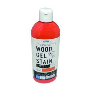 アサヒペン 水性WOODジェルステイン300MLキャロットオレンジ【入数:6】