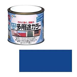 Coating, Repair, Various Materials - アサヒペン 水性多用途カラー1/5L青【入数:6】